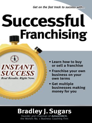 cover image of Successful Franchising